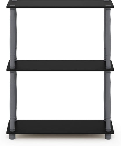 Furinno Turn-N-Tube 3-Tier Compact Multipurpose Shelf Display Rack - Image 6