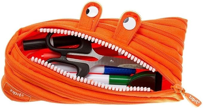 ZIPIT Monster Pencil Case for Kids, Cute Zipper Pouch for Boys Girls and Teens - Image 7