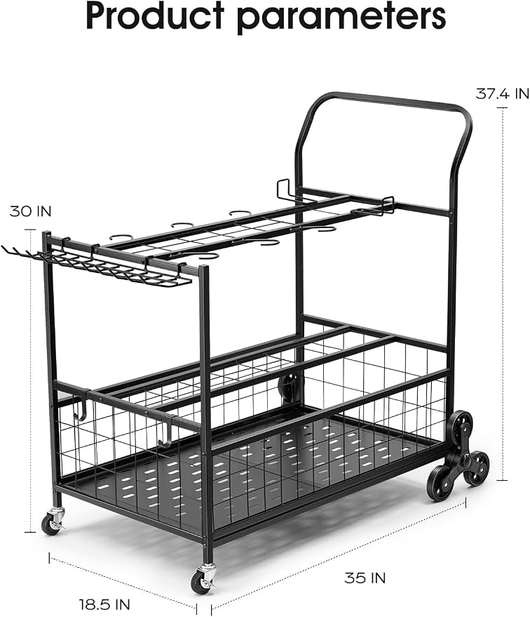 Heavy-Duty Garden Tool Organizer - Image 6