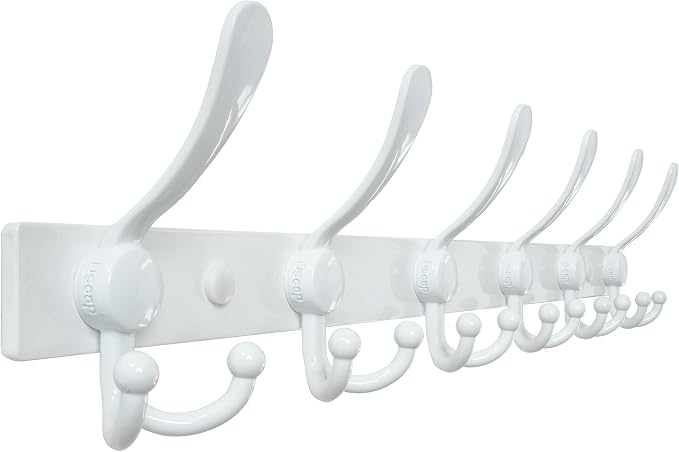 Dseap Coat Rack Wall Mount 2.0 Pro: 24” Long, 3X Tougher, Heavy Duty Stainless by Dseap