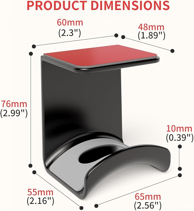 Game Headphone Stand for Desk Mini Headphone Hanger Holder - Image 7