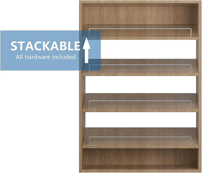 Shoe Shelf Short Tower Closet Unit, Modular Closet System, Wood Closet System - Image 7