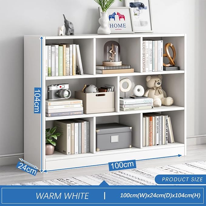 IOTXY Open Shelf Low Bookcase - Image 2