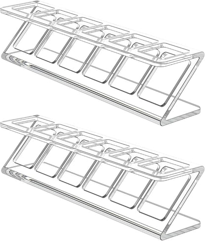 Marketing Holders 2 Pack Clear Acrylic Lip Balm Holder Freestanding Display by MarketingHolders
