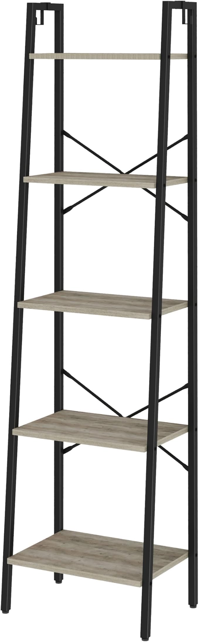 Hzuaneri Ladder Shelf, Freestanding Corner Storage Shelf | Bookcase - Image 9