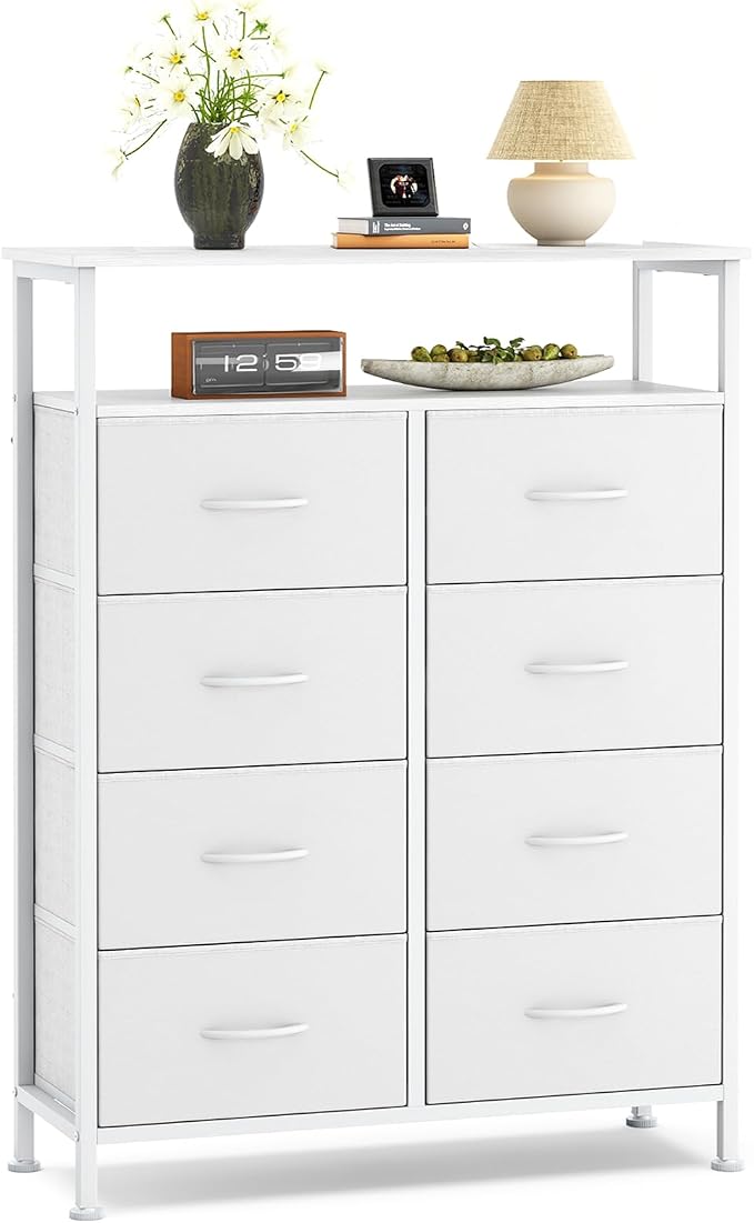 DUMOS 8 Drawers Fabric Dresser by DumosLifestyle