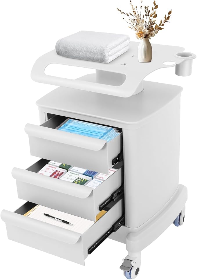 3 Tiers Beauty Storage Cart by Unknown