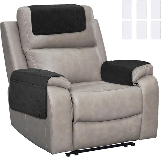 uxcell 3Pcs Sofa Armrest Covers, Armchair Covers by uxcell
