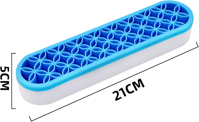 2 PCS Multi-Purpose Cosmetic Storage Box, Desktop Organizers Silicone Make Up - Image 2