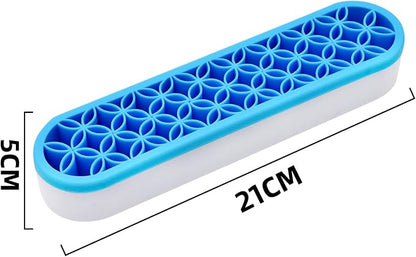 2 PCS Multi-Purpose Cosmetic Storage Box, Desktop Organizers Silicone Make Up - Image 2