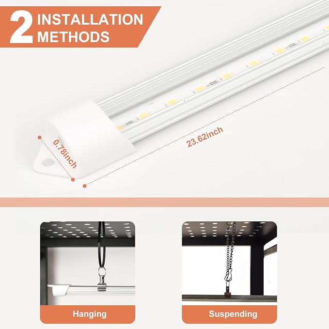 Indoor Greenhouse with Grow Light, 4-Tier Foldable Metal Plant Shelf with Full - Image 5