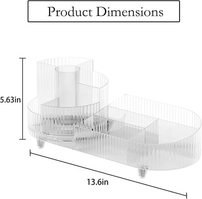 Rotating Makeup Organizer for Vanity - Image 3