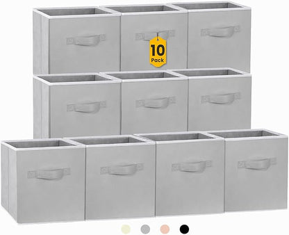 Criusia Storage Cubes, 11 Inch Cube Storage Bins by Criusia