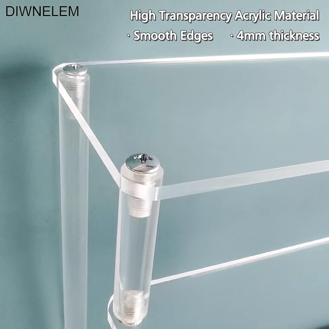 DIWNELEM 5 Tier Acrylic Risers - Image 3