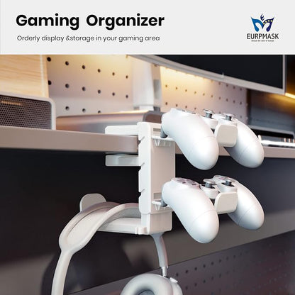 3-in-1 PC Gaming Headset&Controller Holder - Image 2
