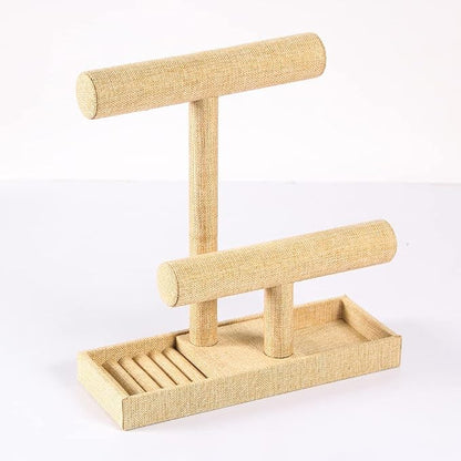 Coward 2 Tier Necklace Bracelet Holder Organizer - Image 3