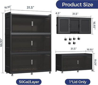 150GAL Extra Large Storage Bins - Image 2