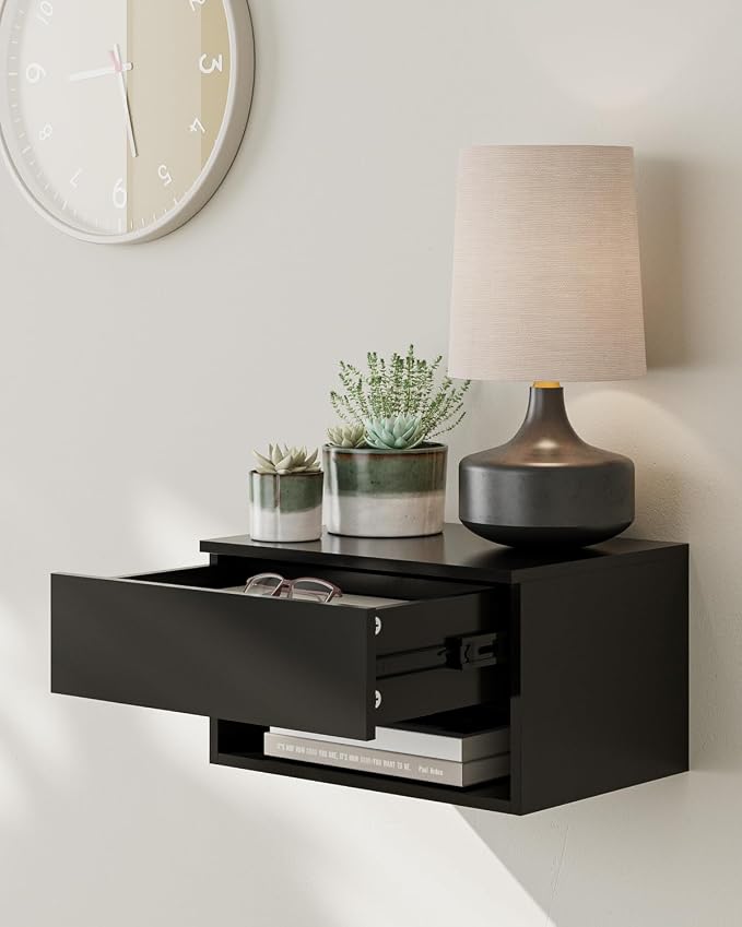 Floating Nightstand, Small Modern Floating Nightstand - Image 4