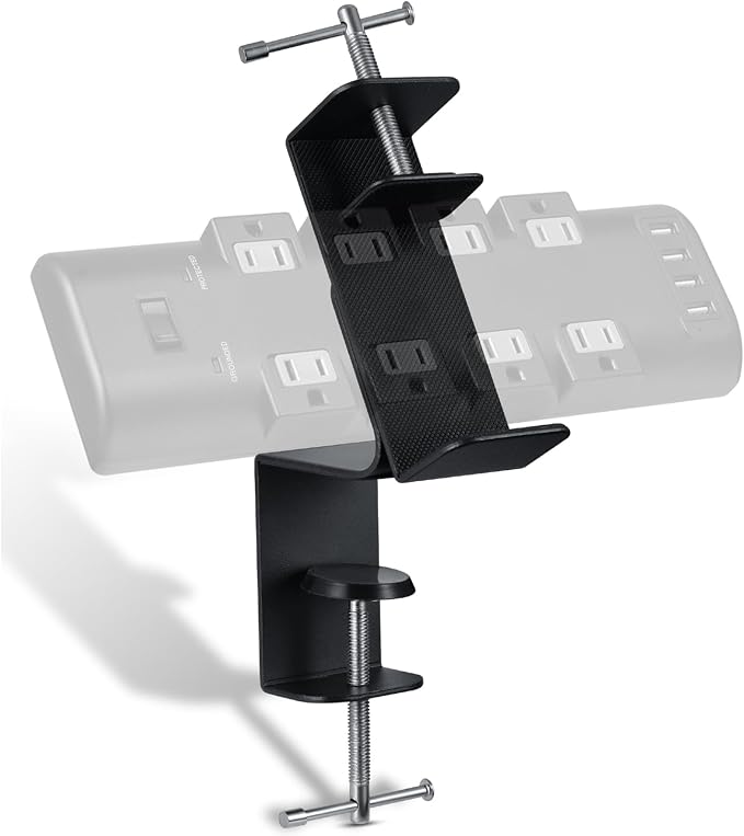 Desk Clamp for Power Strip by CLOOLC
