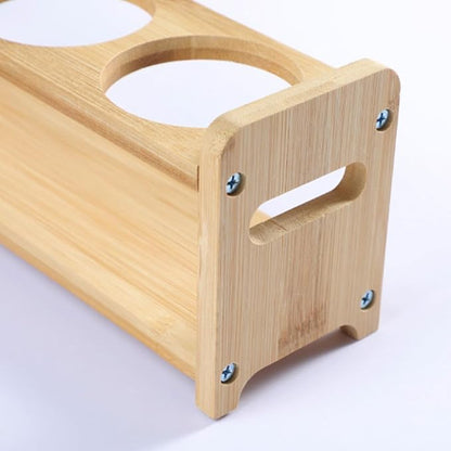 TOPINCN Rack Organizer, Storage Holder Seasoning Storage 4 Holes Shelf - Image 7