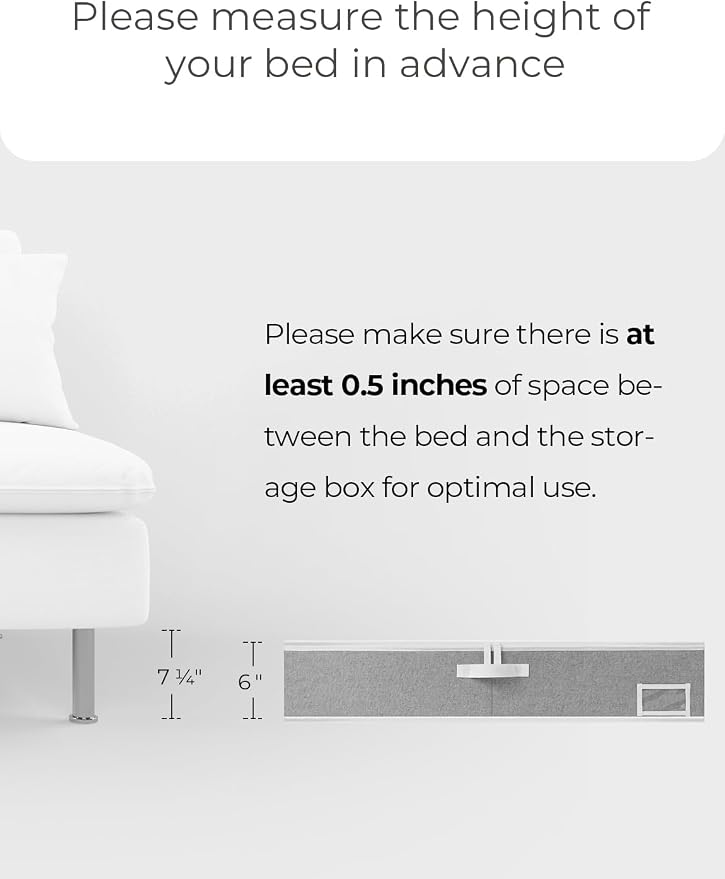 StorageWorks Large Under Bed Storage Containers - Image 4