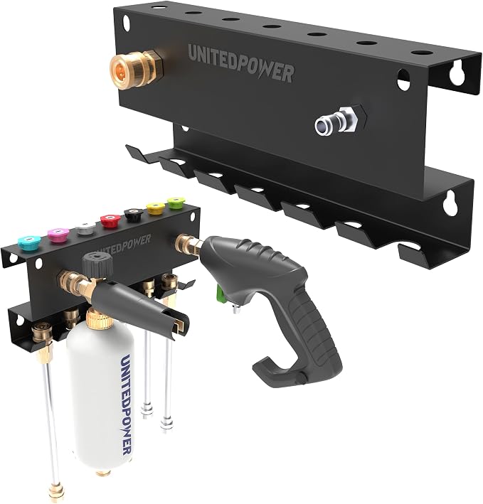 UNITEDPOWER Pressure Washer Gun Holder，Wall Mount Foam Cannon Holder，Tool by UNITEDTOOLSUNITEDPOWER