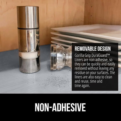 GORILLA GRIP DuraGuard Shelf Liner, 24x30 Non-Adhesive Cabinet Liners - Image 5