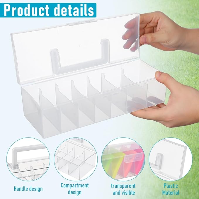 ULTECHNOVO Seed Organizer Box Seed Packet Storage Box - Image 9