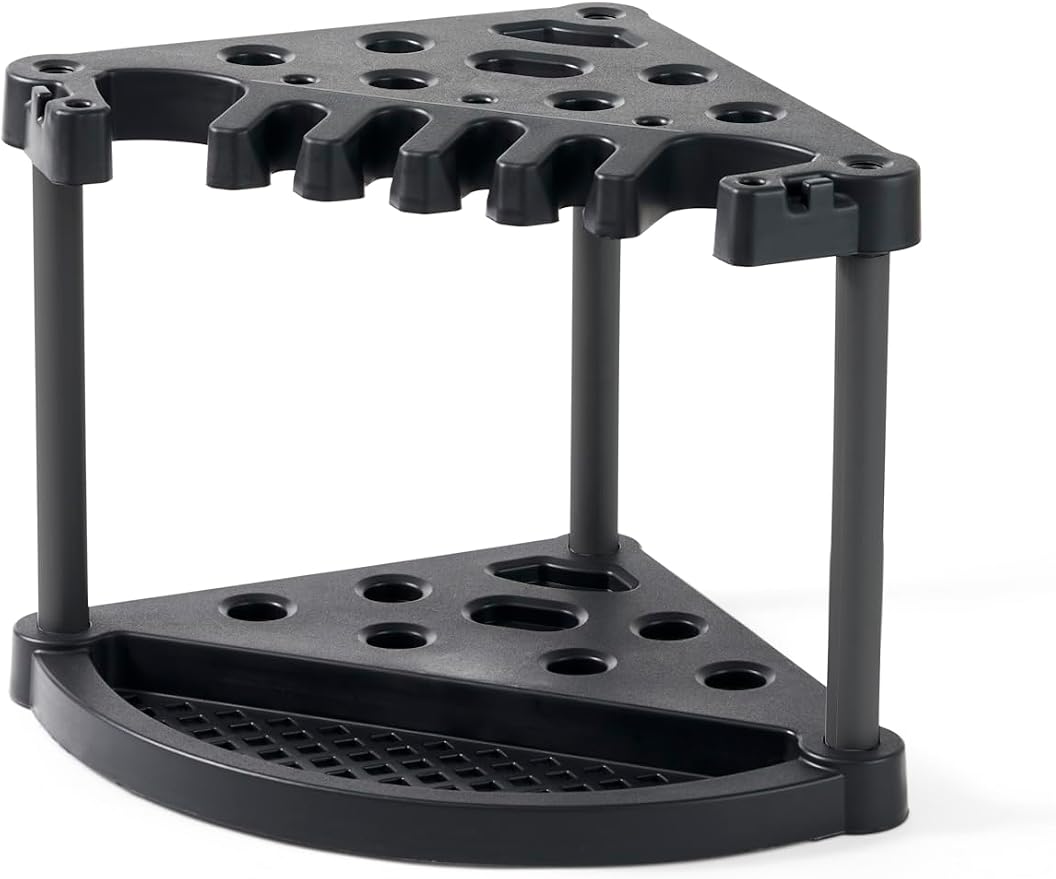 Keter Compact Corner Tool Rack for Maximum Storage and Organization - Image 5