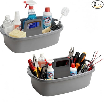2 Pack Large Cleaning Caddy Portable Shower Basket Supply Organizer by Unknown