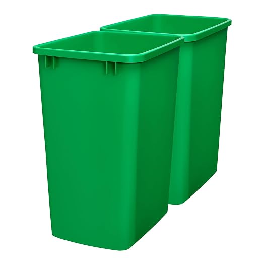 Rev-A-Shelf 35 qt Polymer Replacement Waste Container by Rev-A-Shelf
