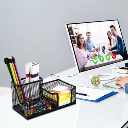 2-Piece Desk Pen & Pencil Organizer - Image 3