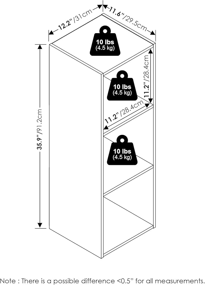 Furinno Pelli Cubic Storage Cabinet - Image 3