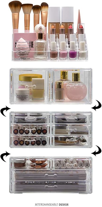 Sorbus Large Makeup Organizer - Image 3