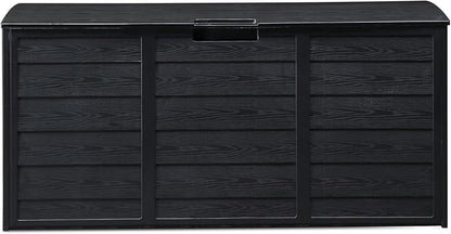 Deck Box, 75 Gallon Waterproof Resin Outdoor Storage Box - Image 2