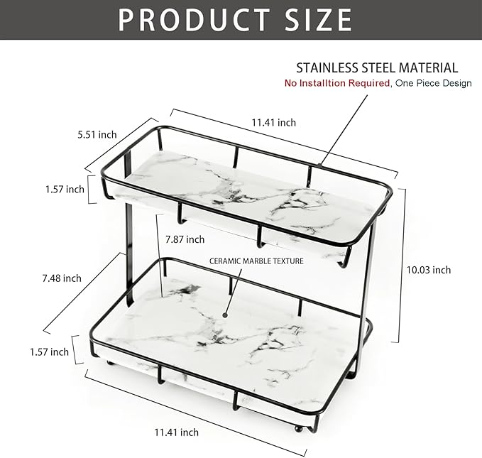 Bathroom Organizer Countertop Perfume Organizer Makeup Organizer Cosmetics - Image 6
