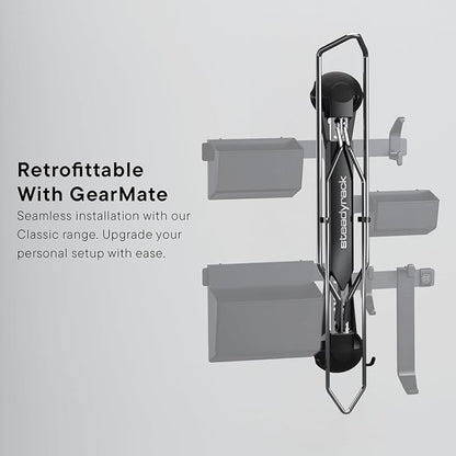 Steadyrack Fat Tire Bike Rack – Vertical Wall Mount Storage - Image 6