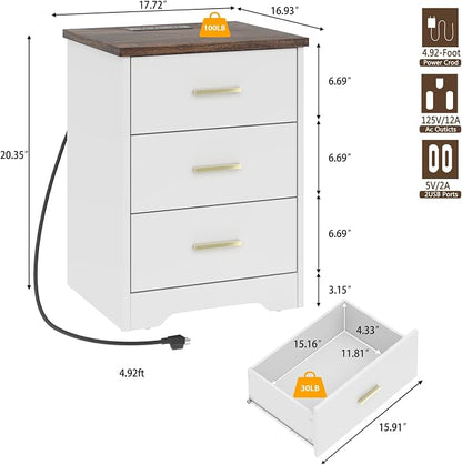 LIDYUK Dresser for Bedroom, Wood Dresser - Image 2