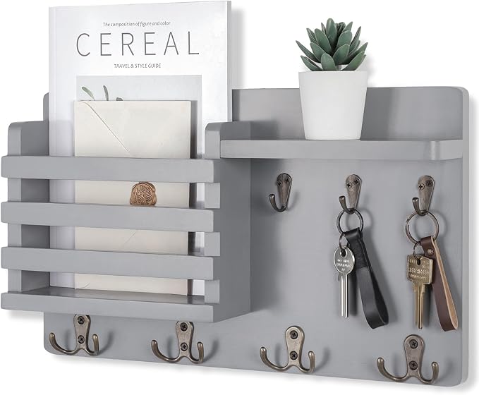 Nekon Mail Holder for Wall Mail Organizer by NekonDesign