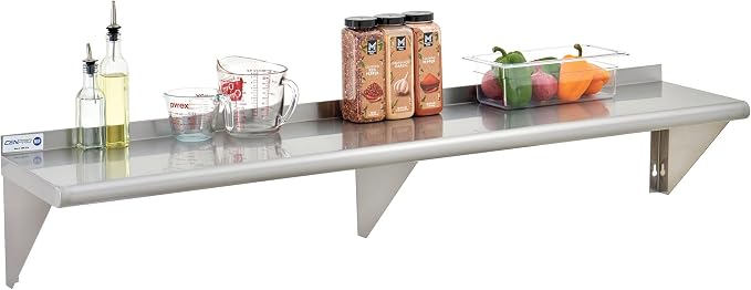 Commercial Wall Shelf - 340 lb. Weight Capacity - Image 3