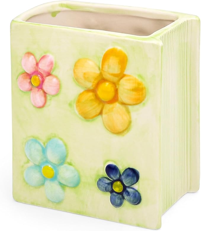 Book Vase Flower Pencil Cup Pen Holder by Busnos