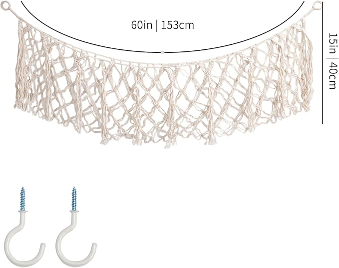 Sports Ball Storage Net, Hanging Basket Organizer Net - Image 2