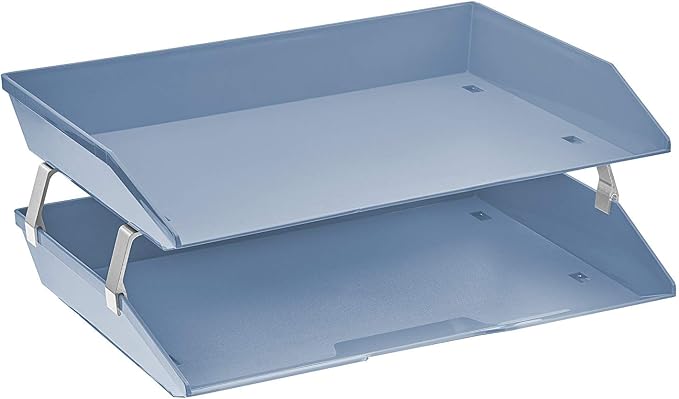 Acrimet Facility 2 Tier Letter Tray, Side Load, Letter Size/A4, Desktop File by Organizingyourlife