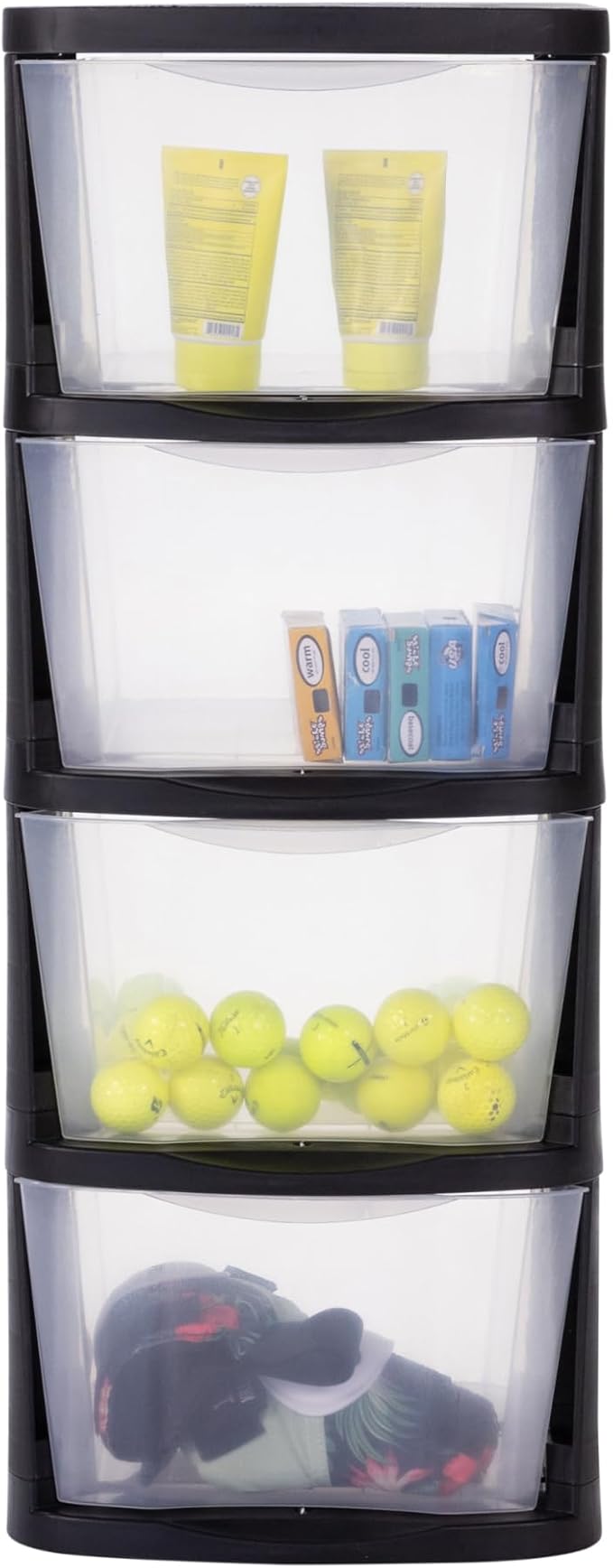 Plastic 4-Drawer Storage Tower, . Toys, Art Supplies and Home Organization - Image 4