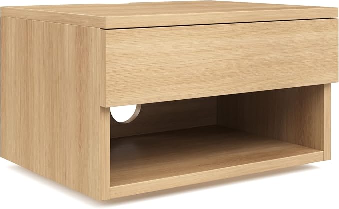 Nathan James Jackson Wall Mounted Floating Bedroom Nightstand - Image 6