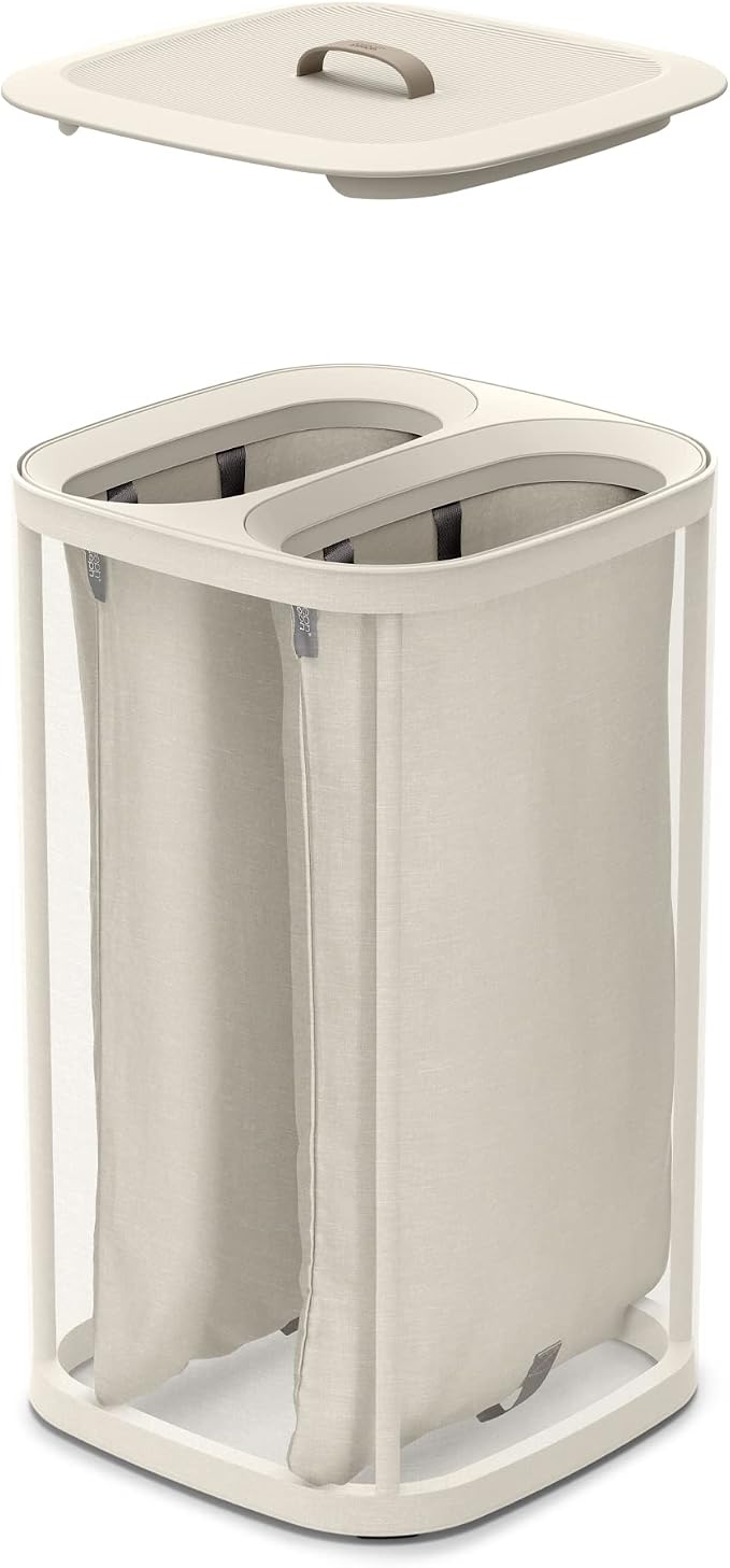 Joseph Joseph Tota 60 liter/15.8 gallon Laundry Hamper Separation Basket - Image 6
