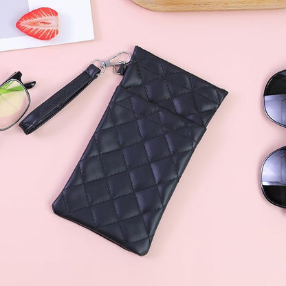 Double Eyeglass Case Soft Dual Glasses Case - Image 7