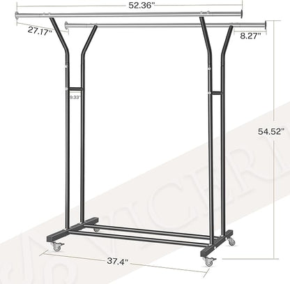 VICERII Clothing Rack, Heavy Duty Clothes Racks - Image 5