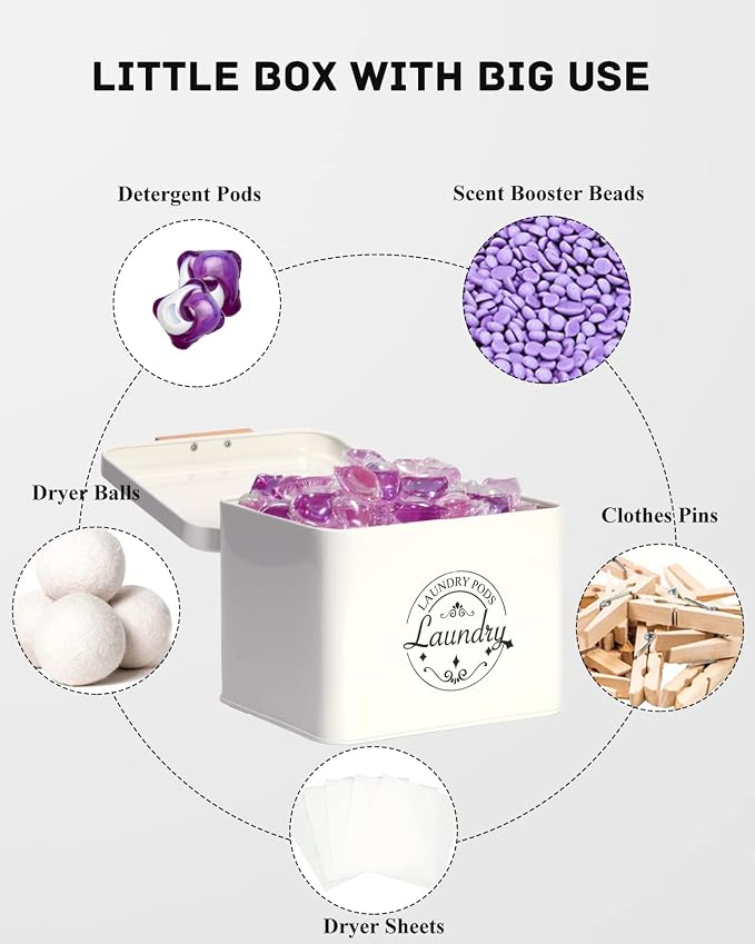 SACREDAY Laundry Pods Holder - Image 6