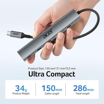 Acer 10 Gbps USB C Hub, USBC Splitter - Image 7